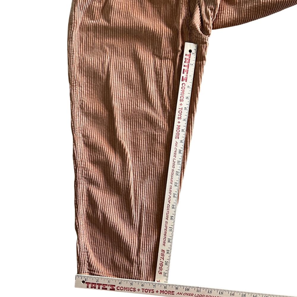 BDG Urban Outfitters 100% Cotton Corduroy Pants Rust Orange Women’s 4 High Rise - Picture 10 of 11
